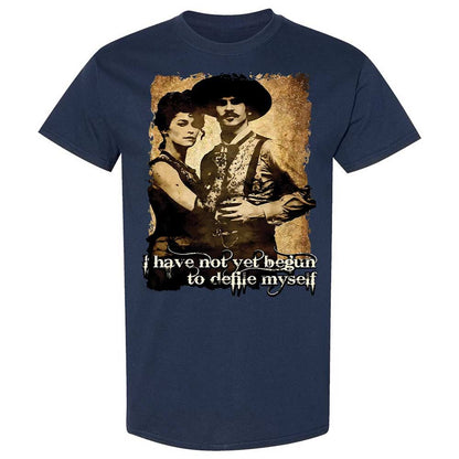I have not yet begun to defile myself - Navy - 16