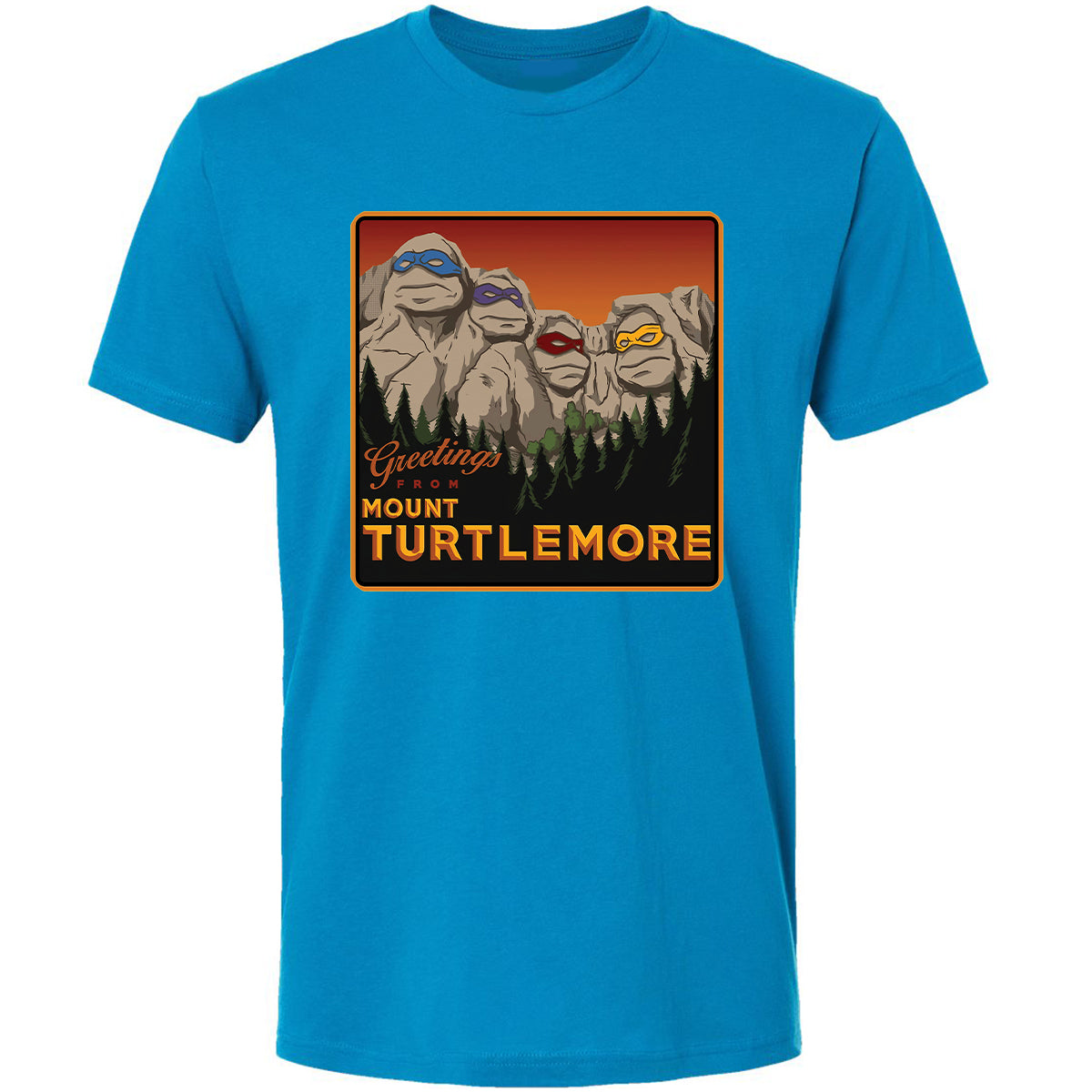 Premium Unisex T-Shirt - 4662Q343 - Turquoise - 16