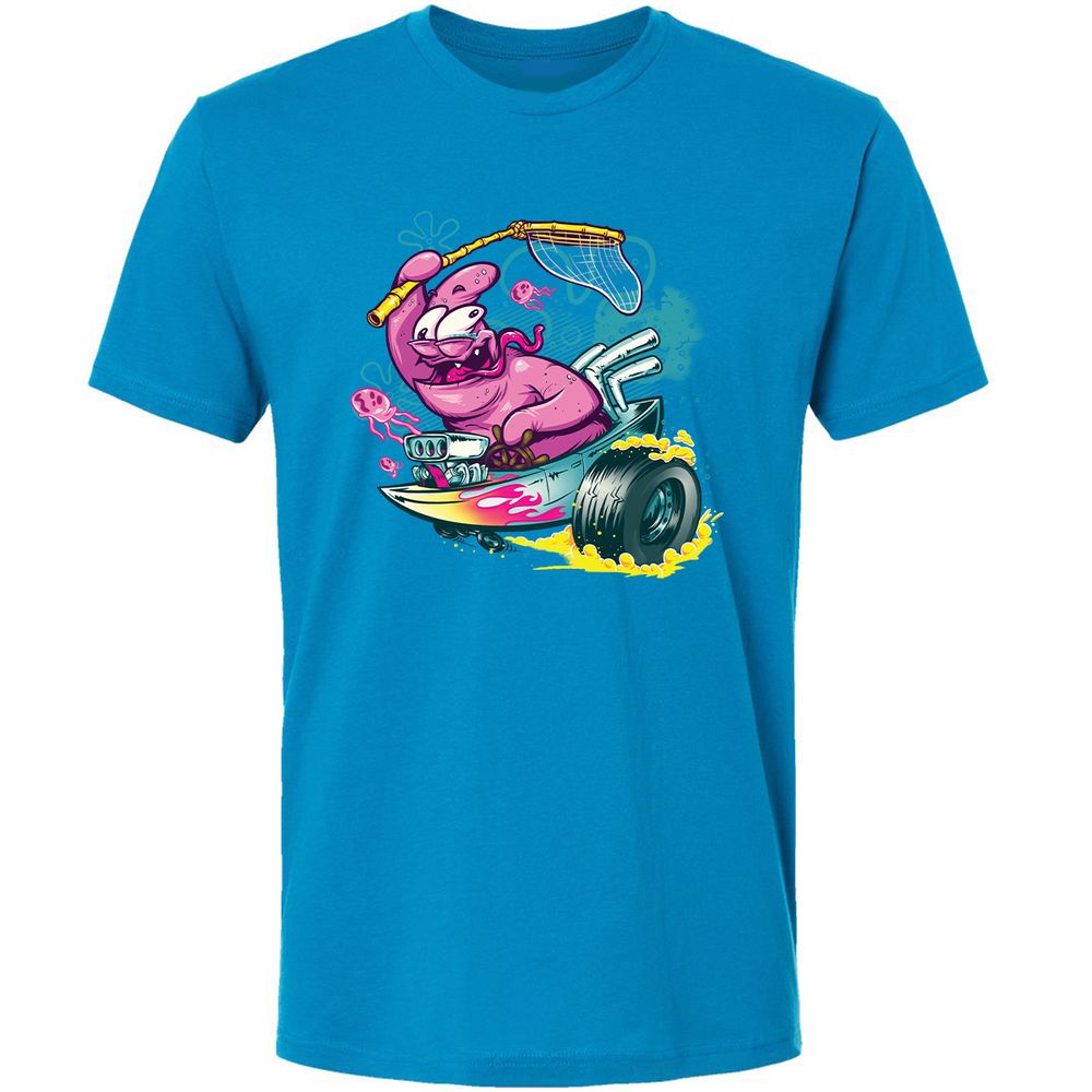 Premium Unisex T-Shirt - CNHU5G7T - Turquoise - 16