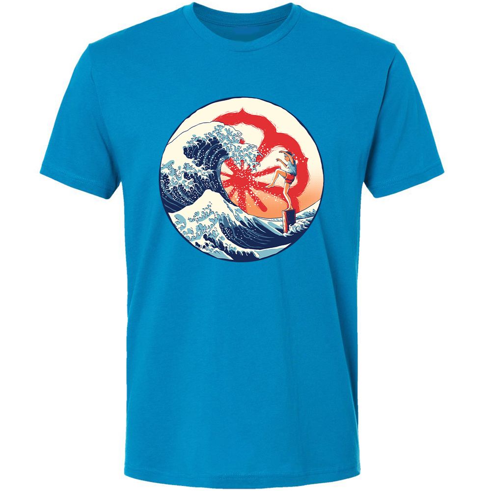 Premium Unisex T-Shirt - CZJ4B9LM - Turquoise - 16