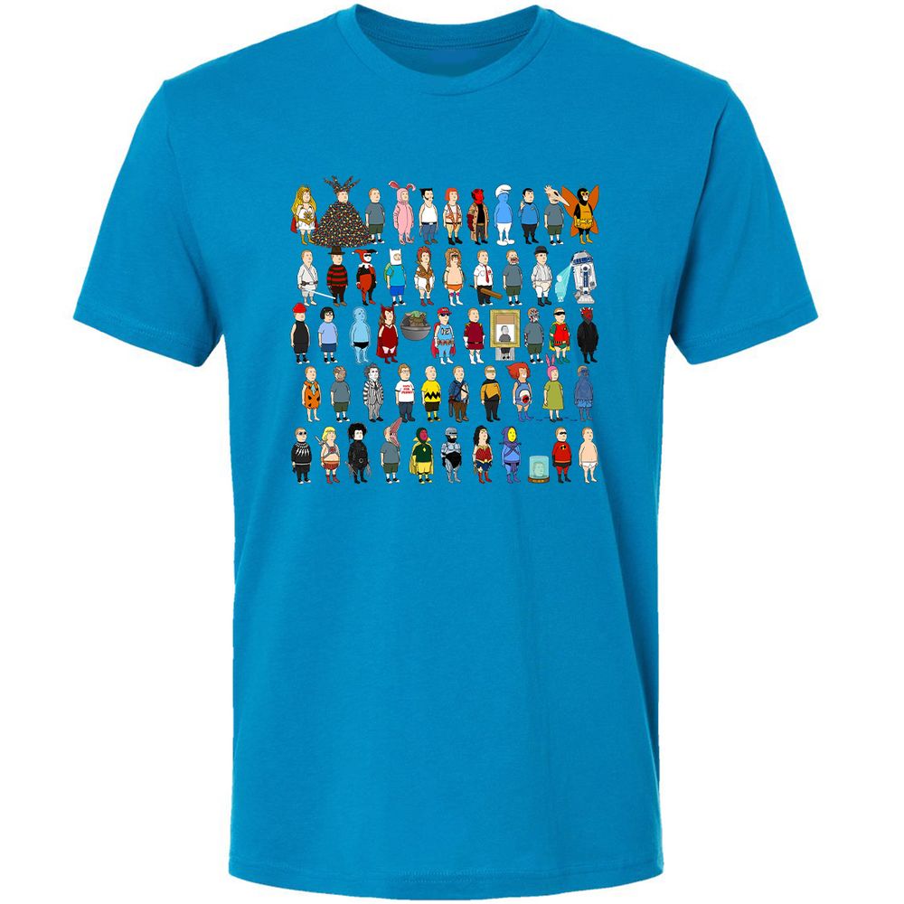 Premium Unisex T-Shirt - QB9P5G36 - Turquoise - 16
