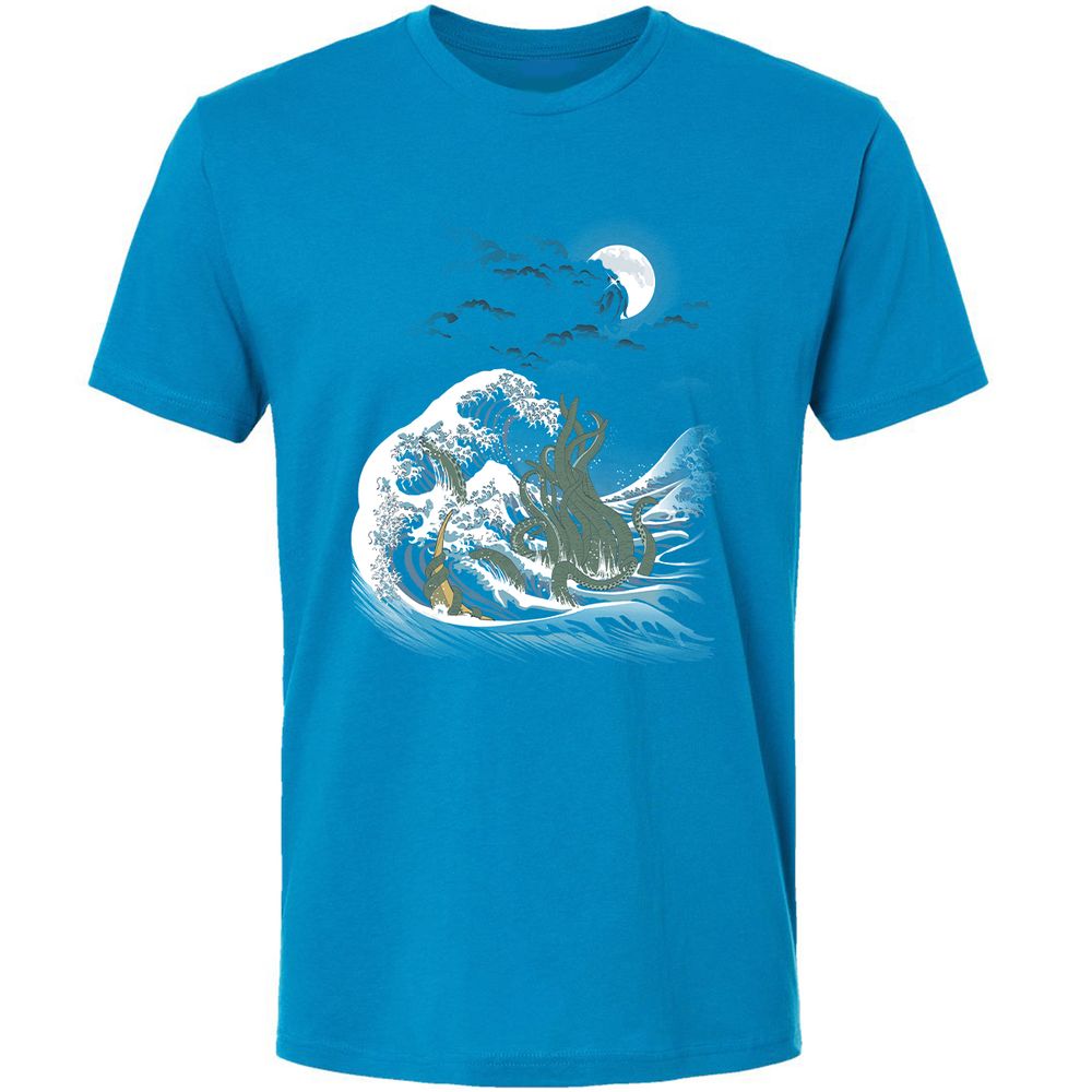 Premium Unisex T-Shirt - BHSHM8WL - Turquoise - 16