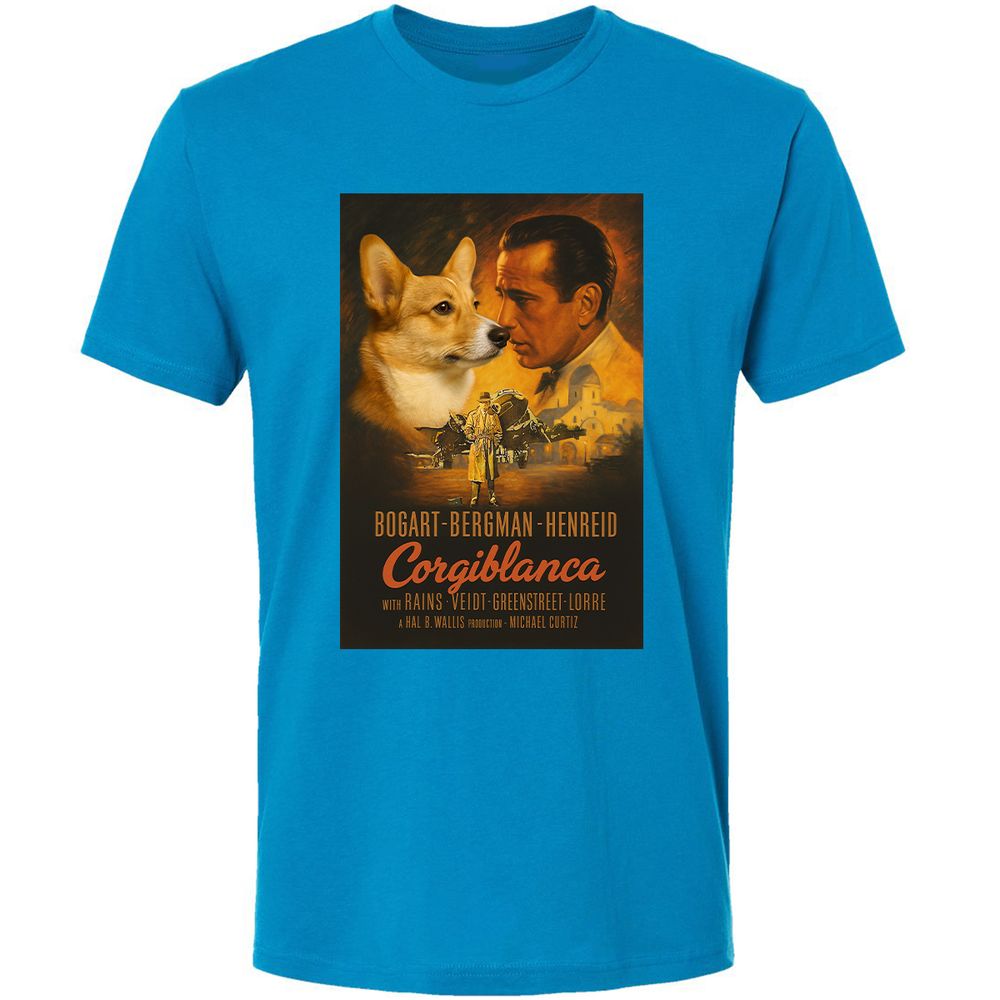 Premium Unisex T-Shirt - QWJKGZ88 - Turquoise - 16