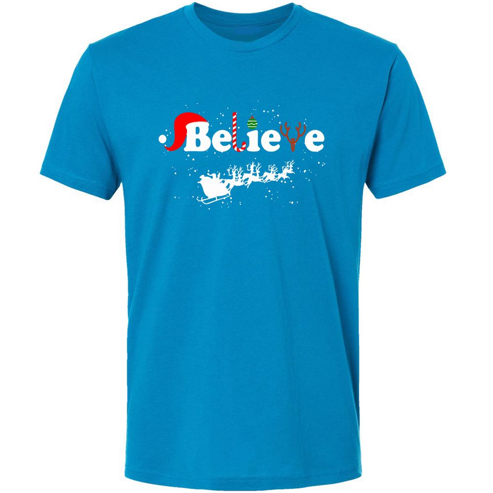 Premium Unisex T-Shirt - ATJ3TBVG - Turquoise - 16