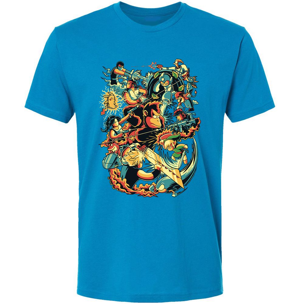 Premium Unisex T-Shirt - YNUJXF6M - Turquoise - 16