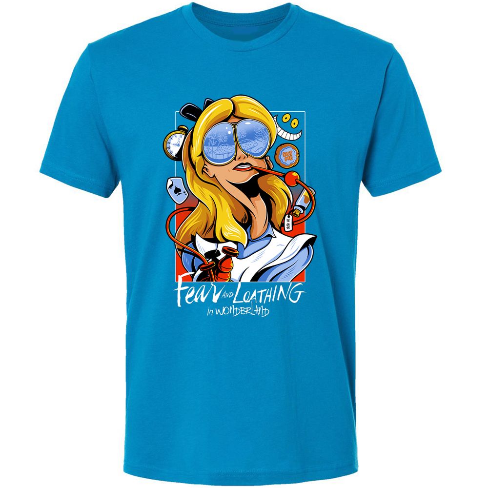 Premium Unisex T-Shirt - N44BB6ZP - Turquoise - 16