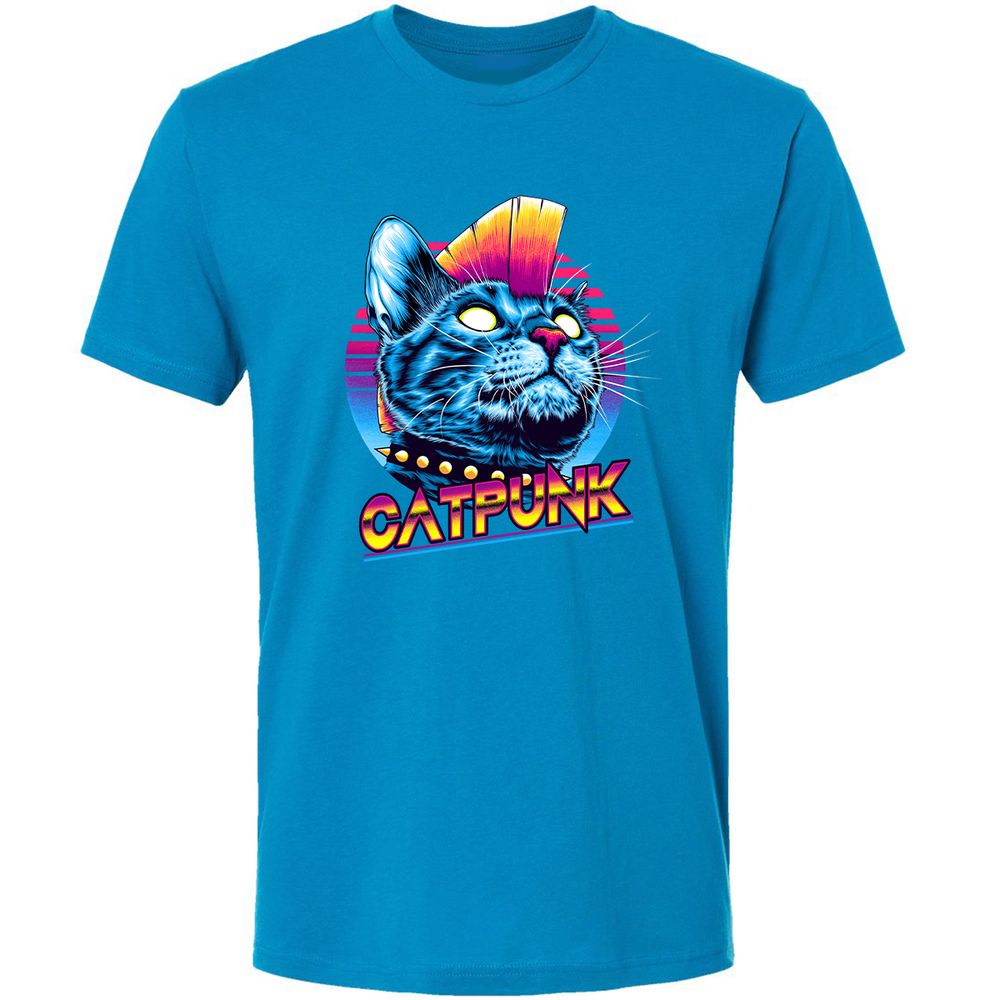 Premium Unisex T-Shirt - CR6BHP7V - Turquoise - 16