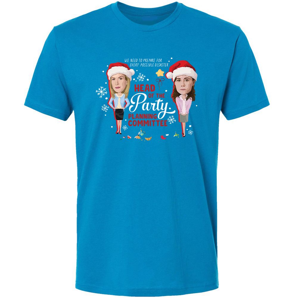 Head Of The Party Planning Committee Christmas - Turquoise - 16