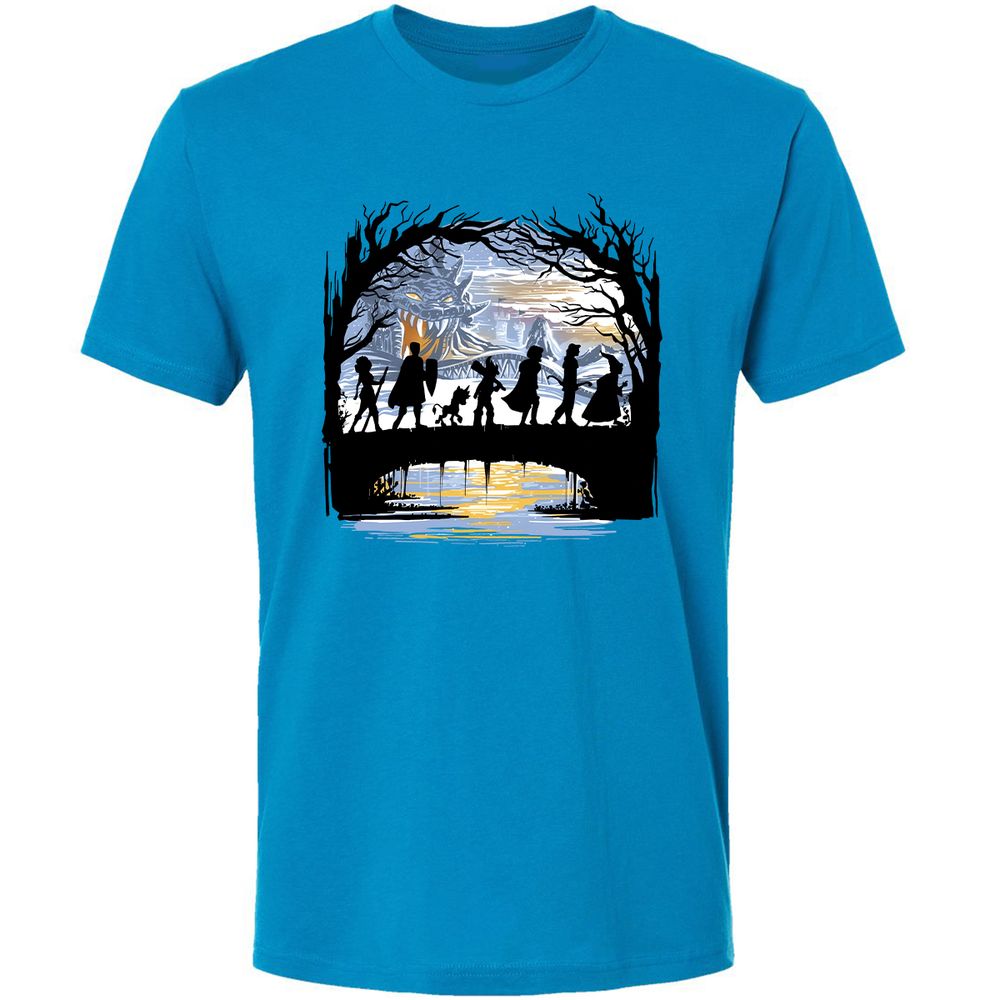 Premium Unisex T-Shirt - 1T3CL4P8 - Turquoise - 16