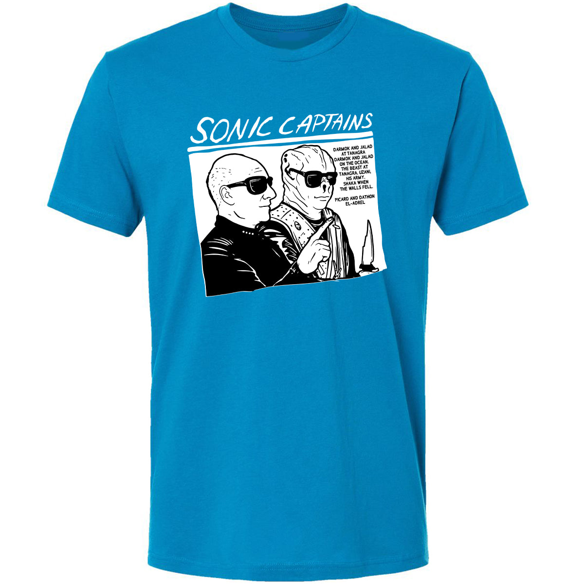 Premium Unisex T-Shirt - YJ7QEXHM - Turquoise - 16