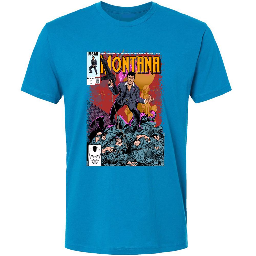 Premium Unisex T-Shirt - 6XNT11YB - Turquoise - 16