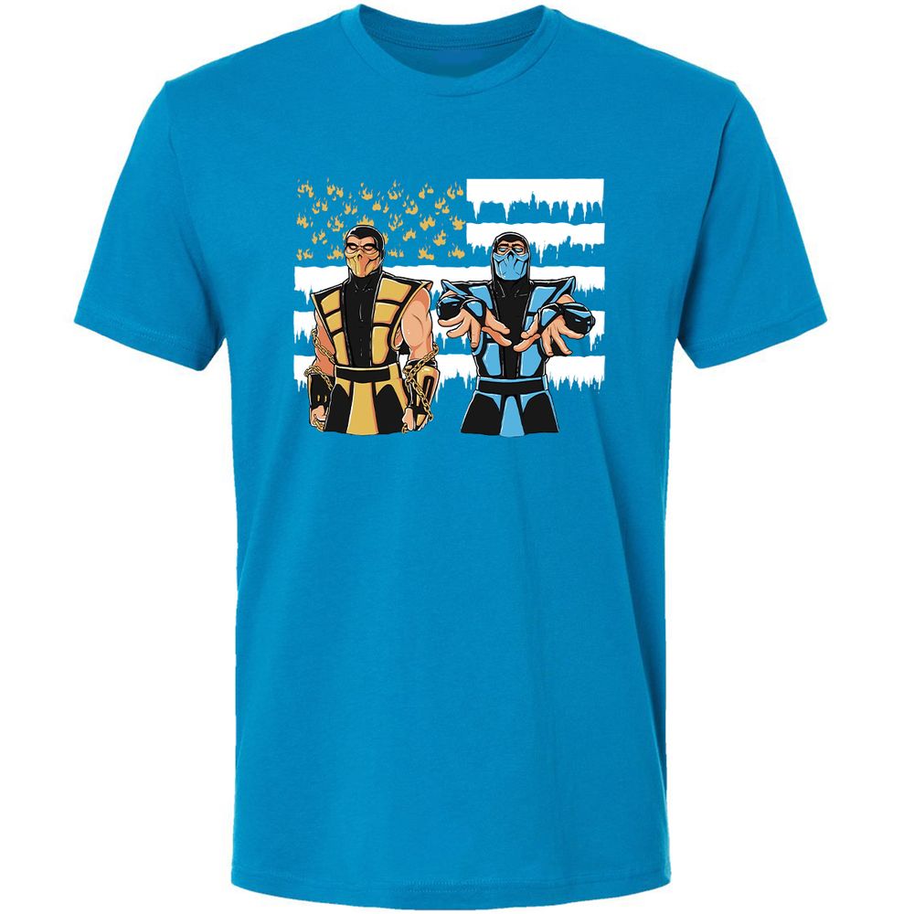 Premium Unisex T-Shirt - 7GT46CDS - Turquoise - 16
