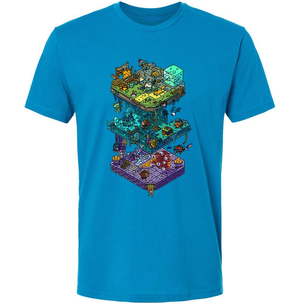 Premium Unisex T-Shirt - DA3TRBM3 - Turquoise - 16