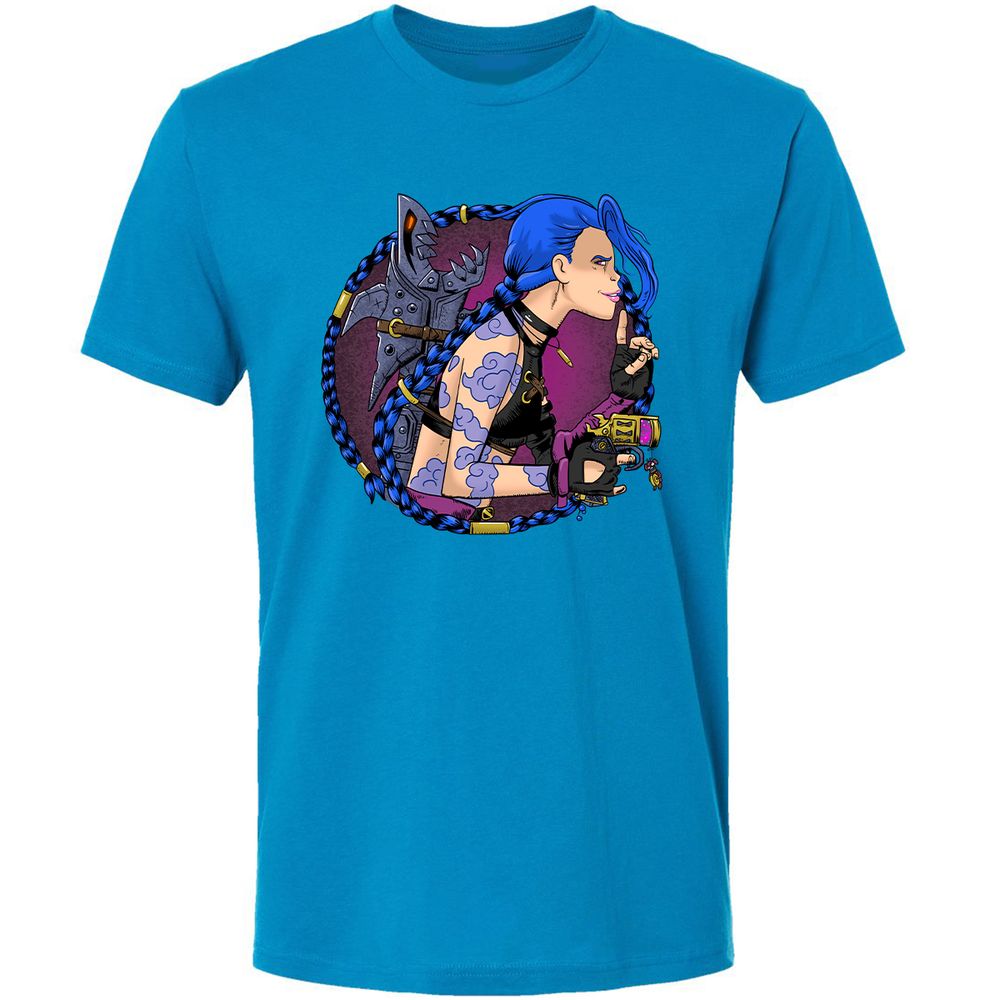 Premium Unisex T-Shirt - 3LDWM1HH - Turquoise - 16