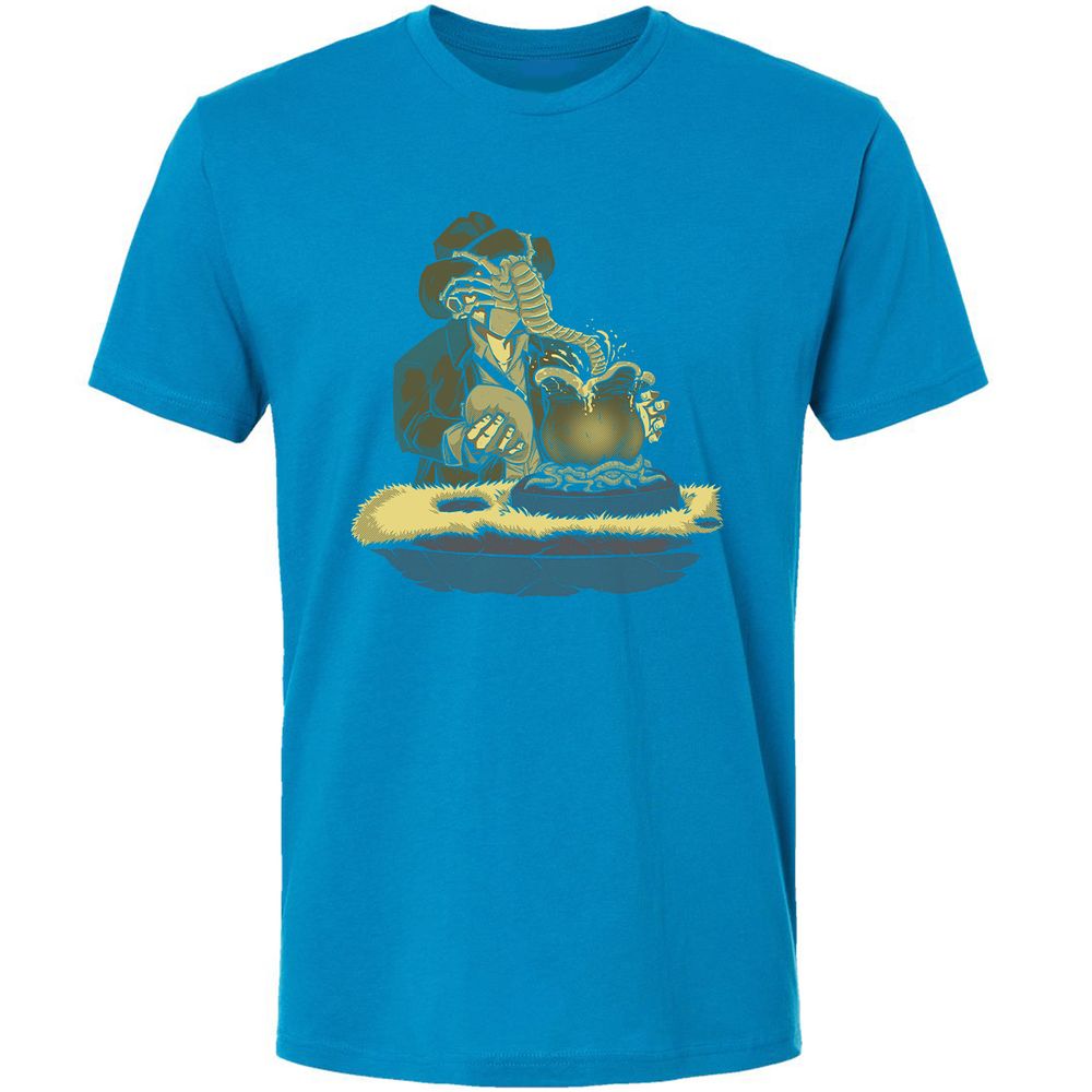 Premium Unisex T-Shirt - E1FCDQBA - Turquoise - 16