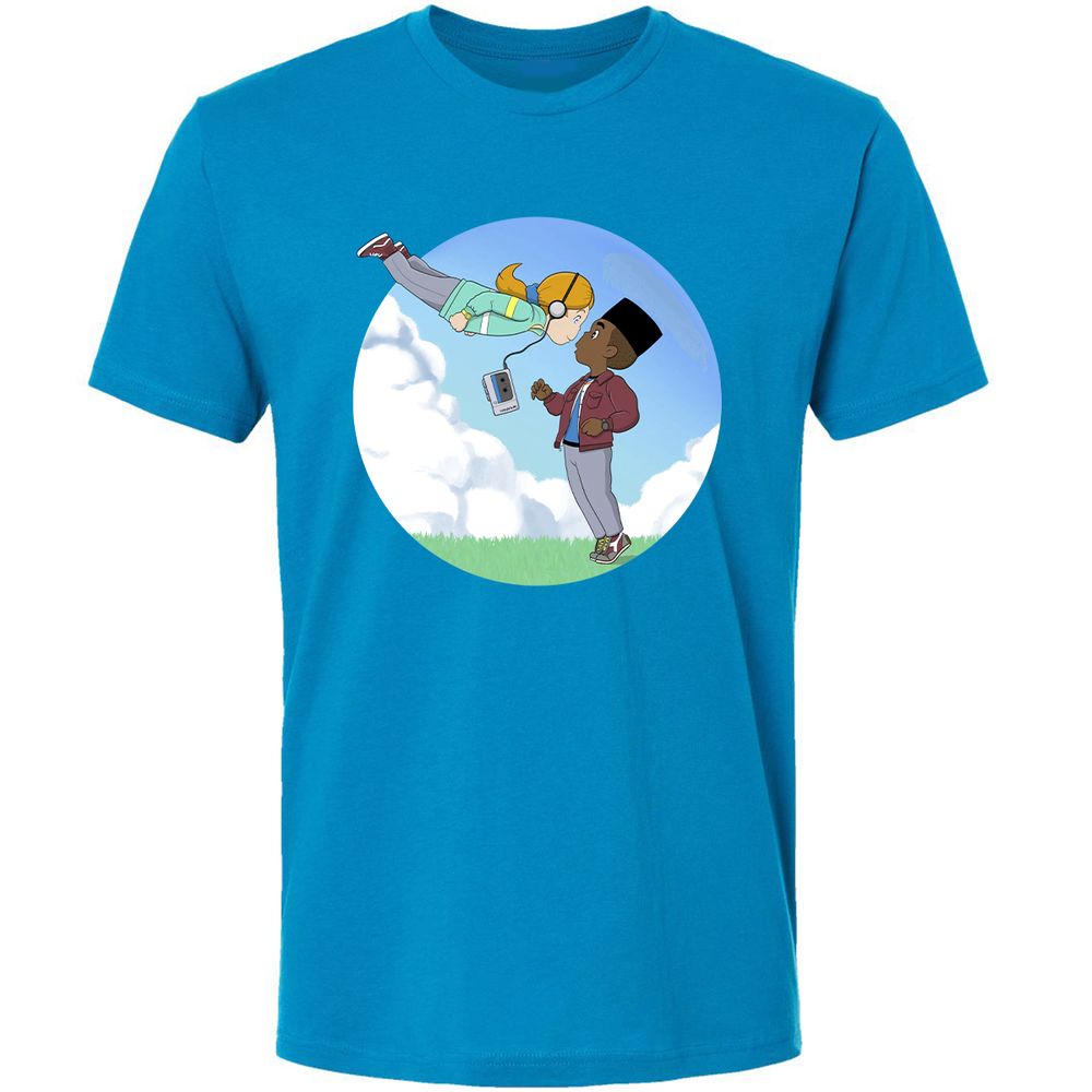Premium Unisex T-Shirt - 3LGNVTGR - Turquoise - 16