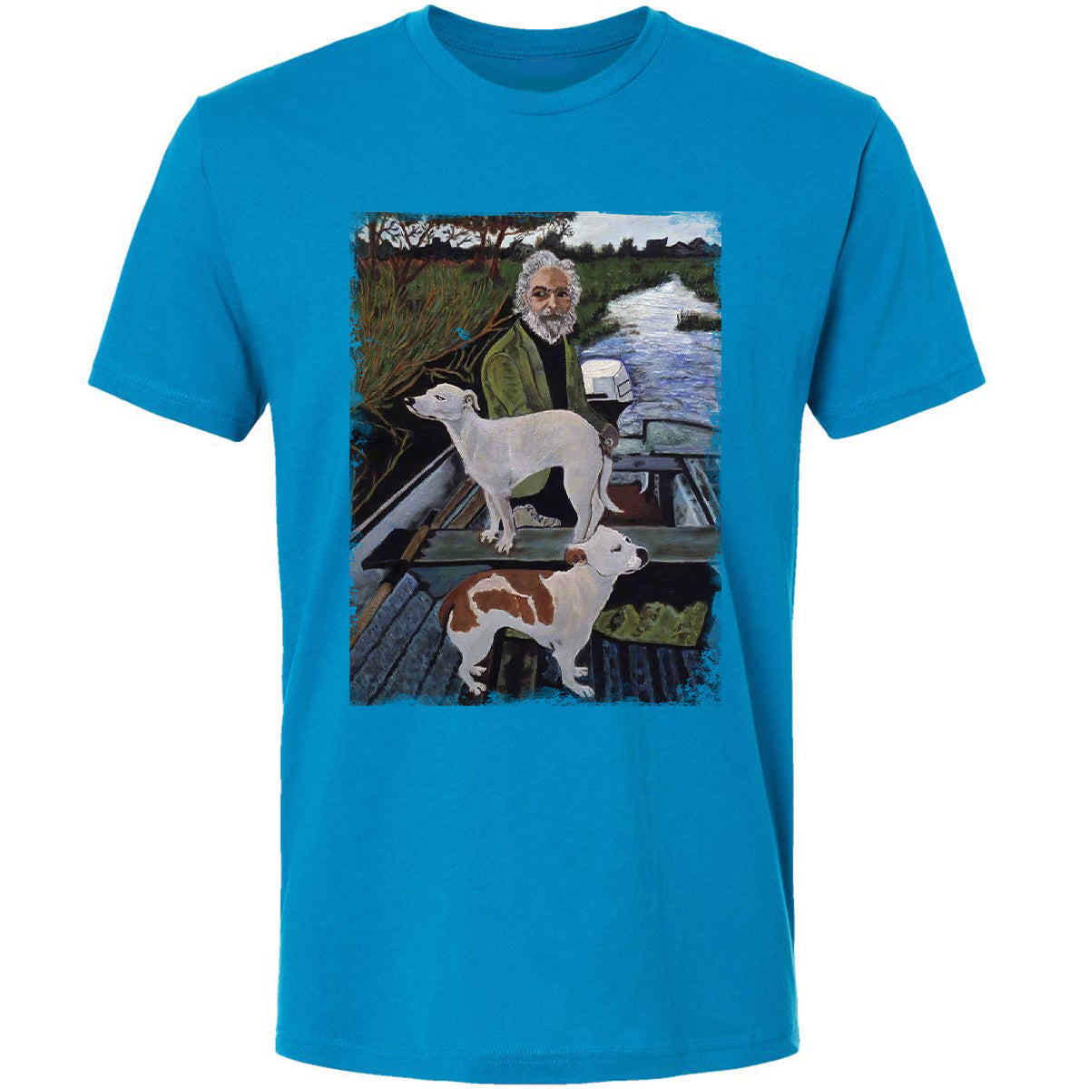 Premium Unisex T-Shirt - F4FF9LBP - Turquoise - 16