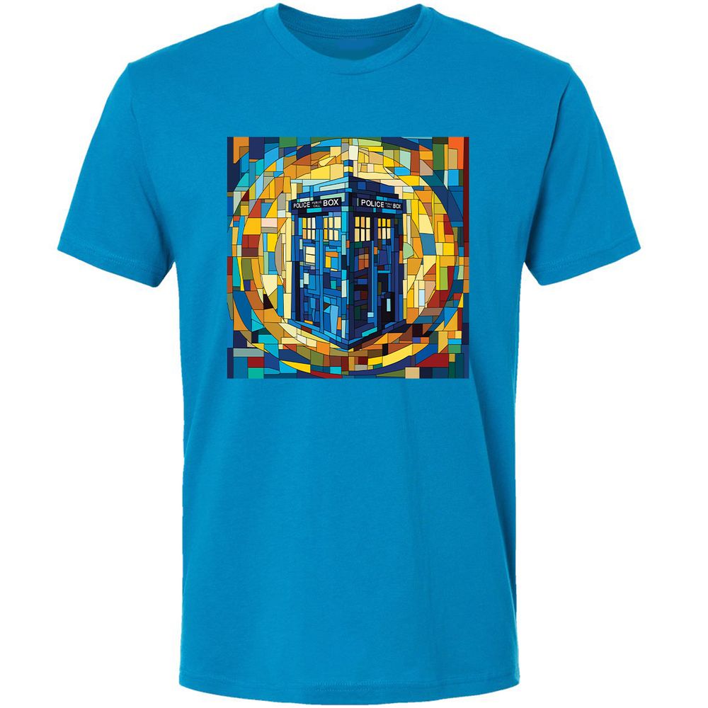 Premium Unisex T-Shirt - E4B8WHRK - Turquoise - 16