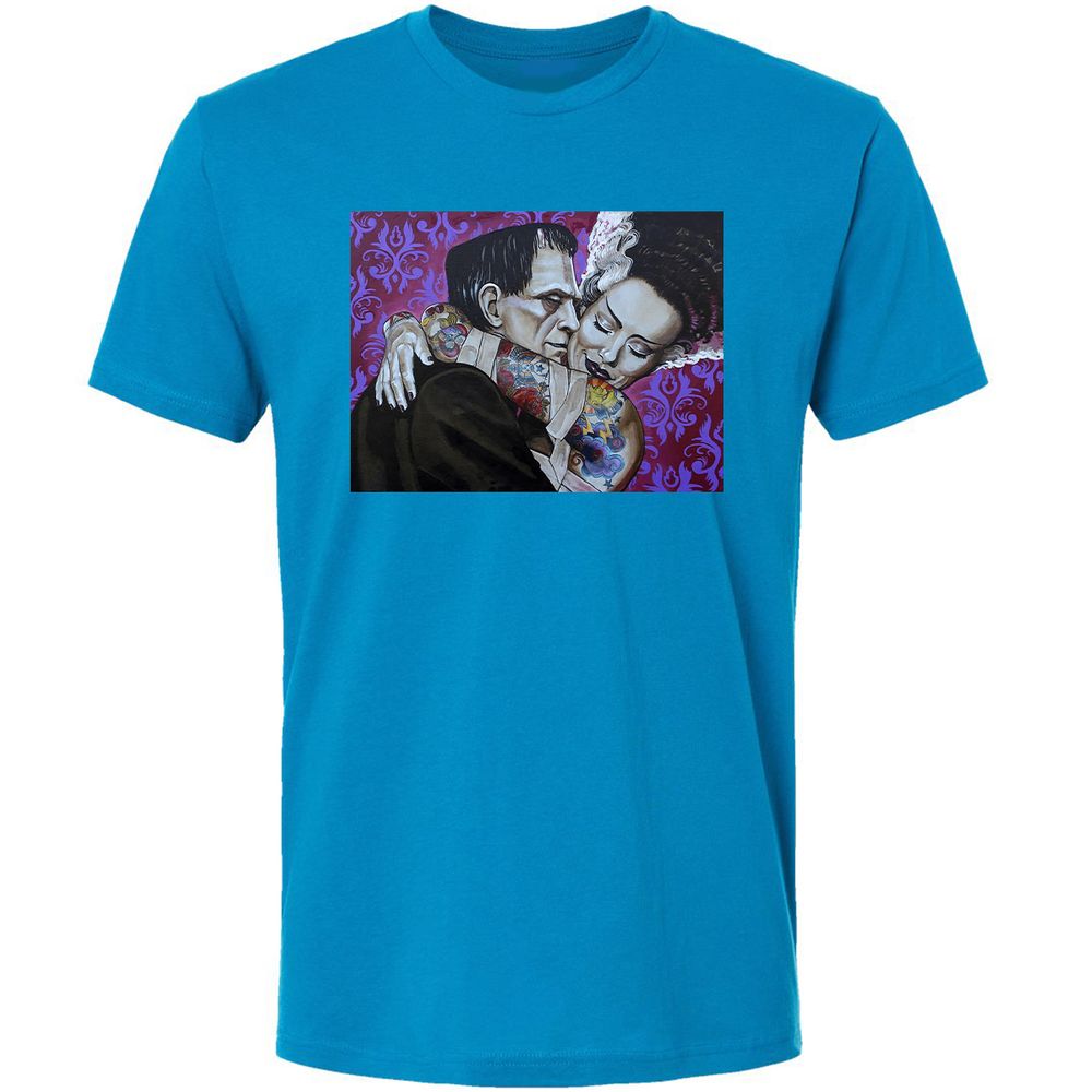 Premium Unisex T-Shirt - 5PRPHTFQ - Turquoise - 16