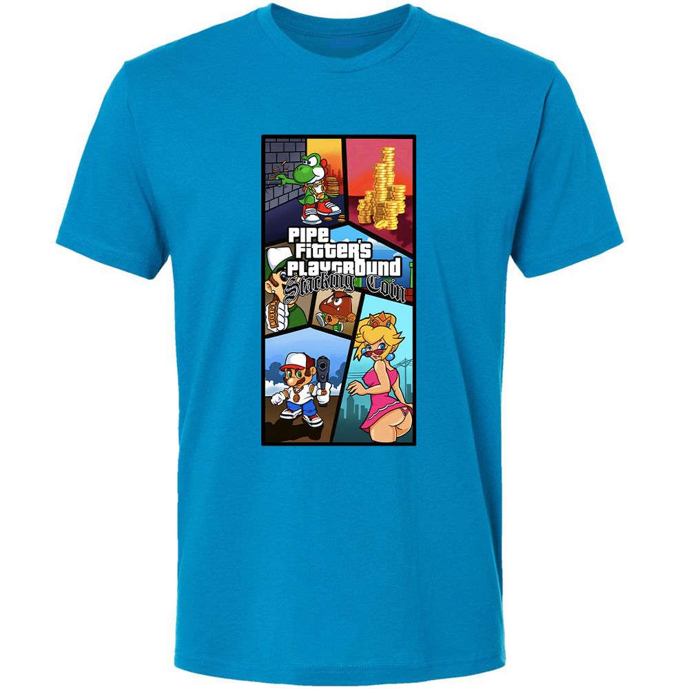 Premium Unisex T-Shirt - QYHBE7C9 - Turquoise - 16