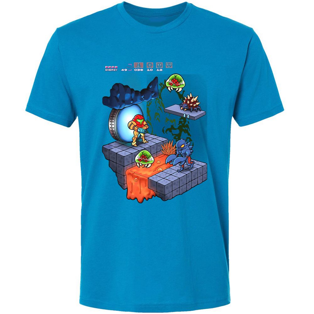 Premium Unisex T-Shirt - TJESSAWV - Turquoise - 16