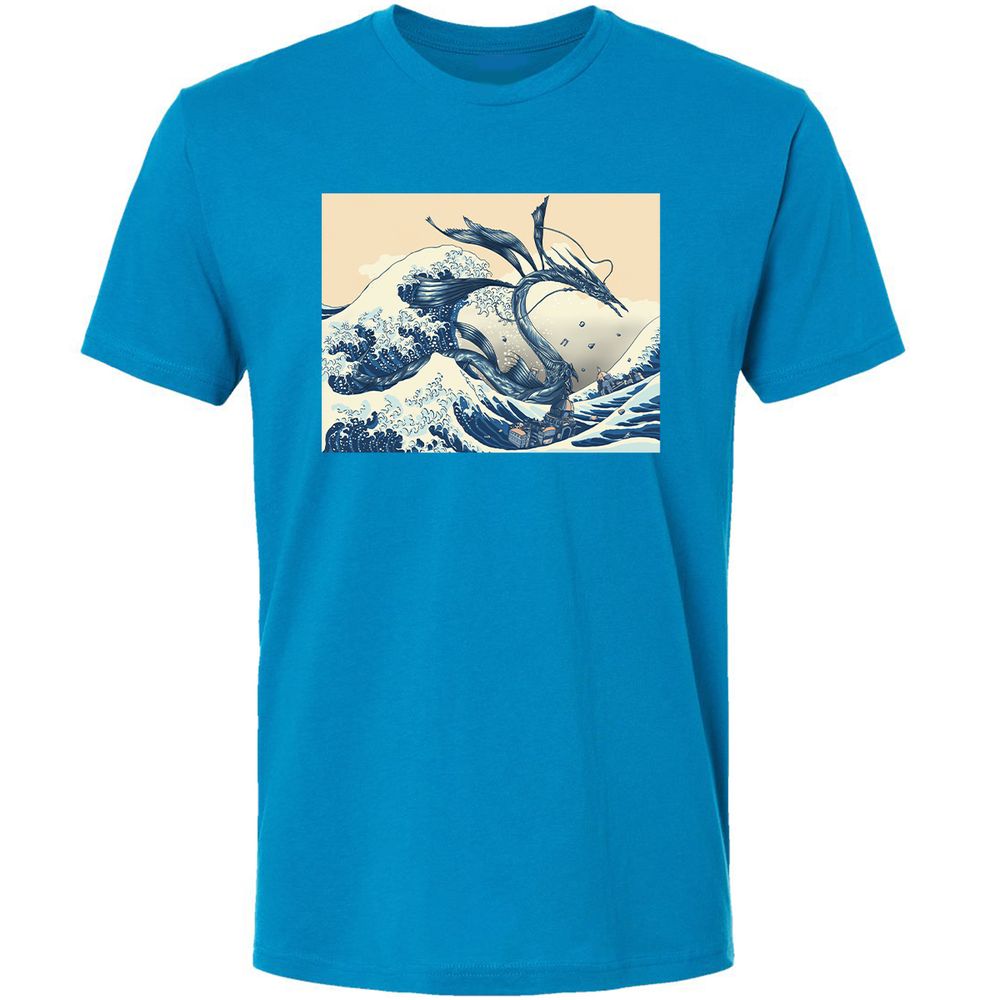 Premium Unisex T-Shirt - B9M9QRJ3 - Turquoise - 16