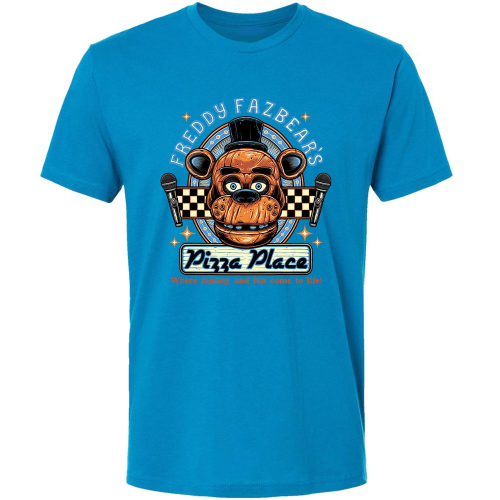 Premium Unisex T-Shirt - V2BE1DK8 - Turquoise - 16