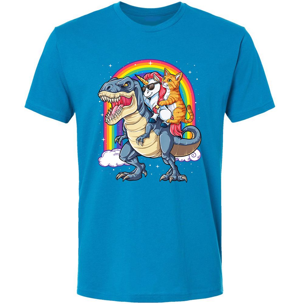 Premium Unisex T-Shirt - PZNWAQ27 - Turquoise - 16