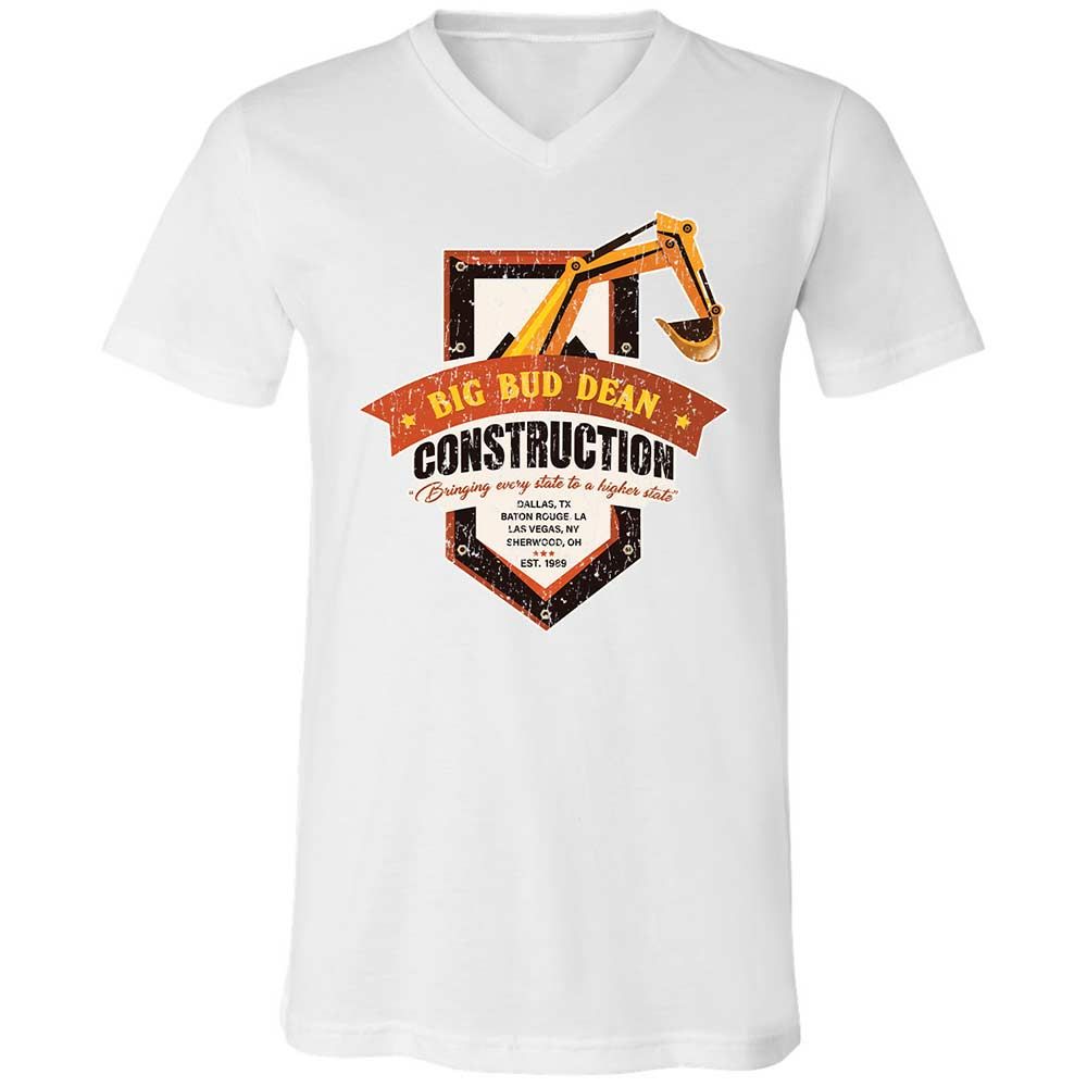 Unisex V-Neck T-Shirt - XV6DJX66 - White - 16
