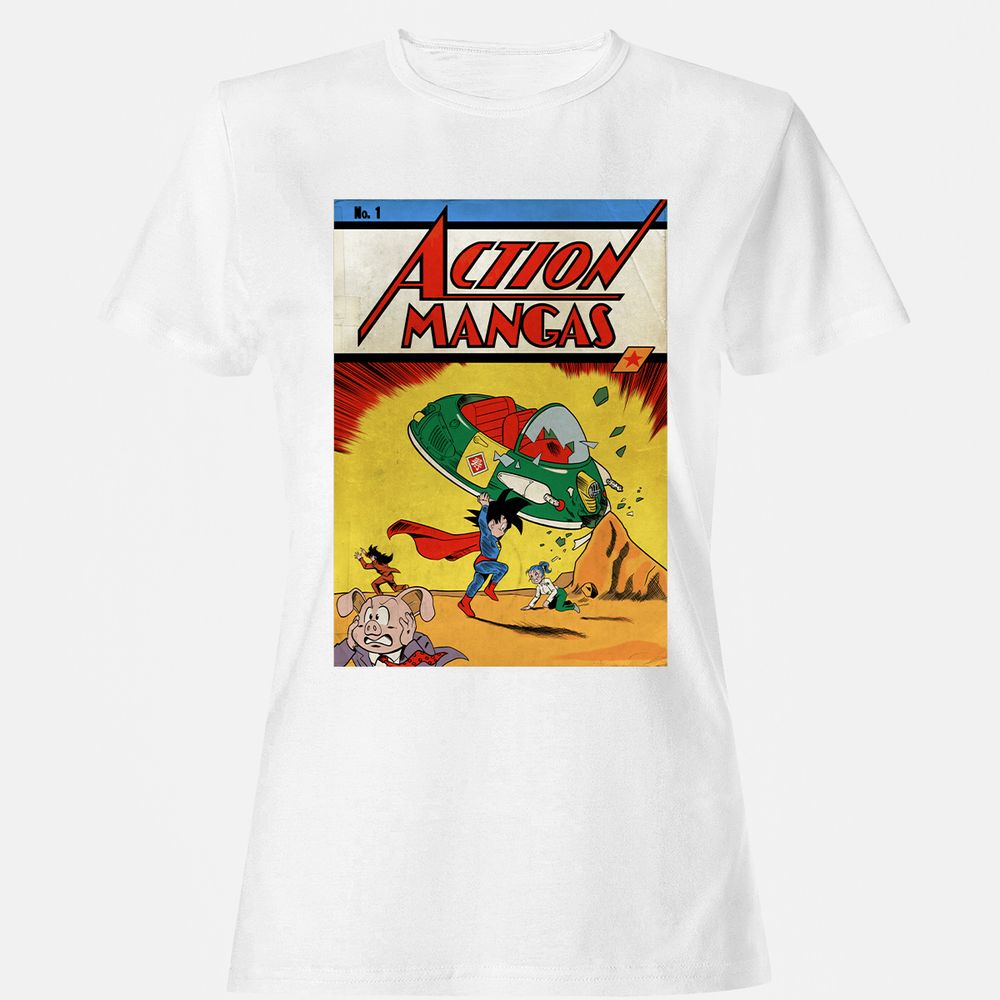 Women's T-Shirt - AKBJNXLG - White - 16