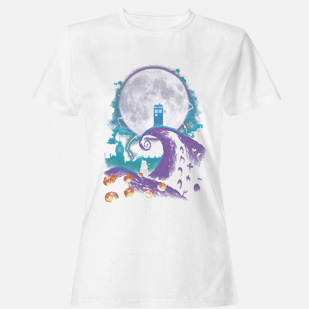 Women's T-Shirt - 3PFLHUX4 - White - 16