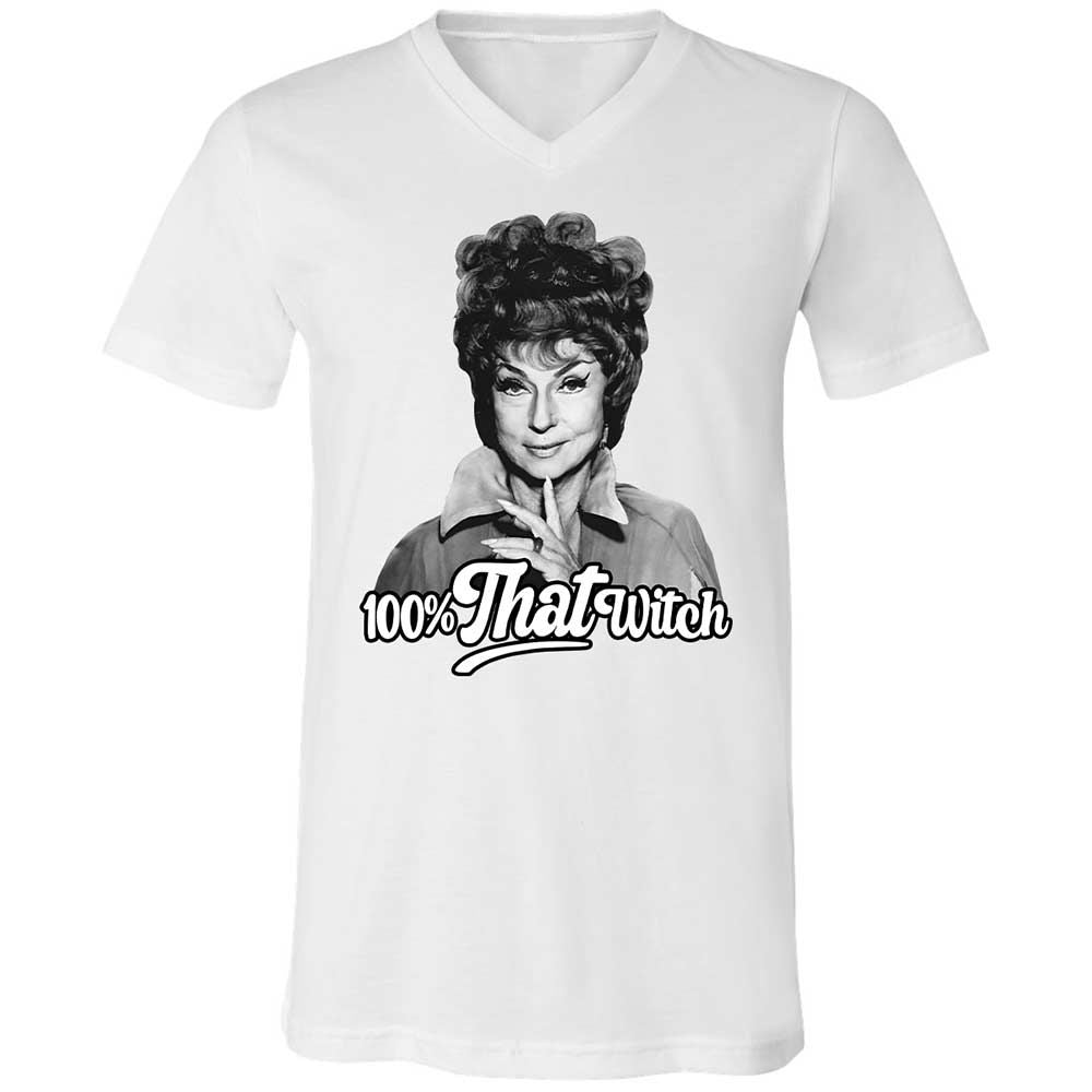 Unisex V-Neck T-Shirt - UNXN1MCS - White - 16