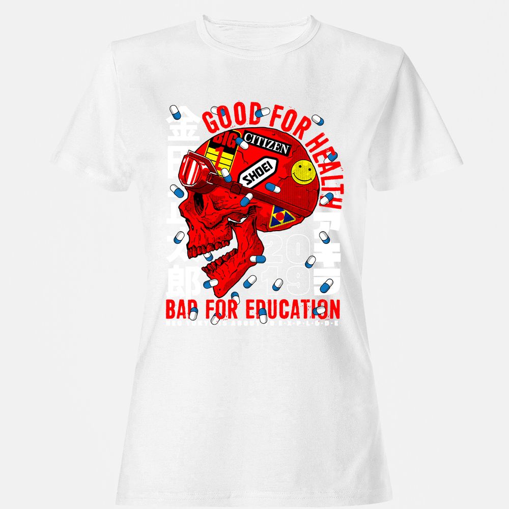 Women's T-Shirt - 7VS4C4DY - White - 16
