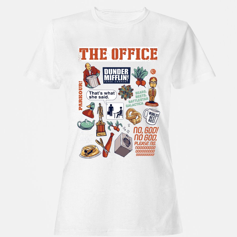 Women's T-Shirt - XH8XTTL8 - White - 16