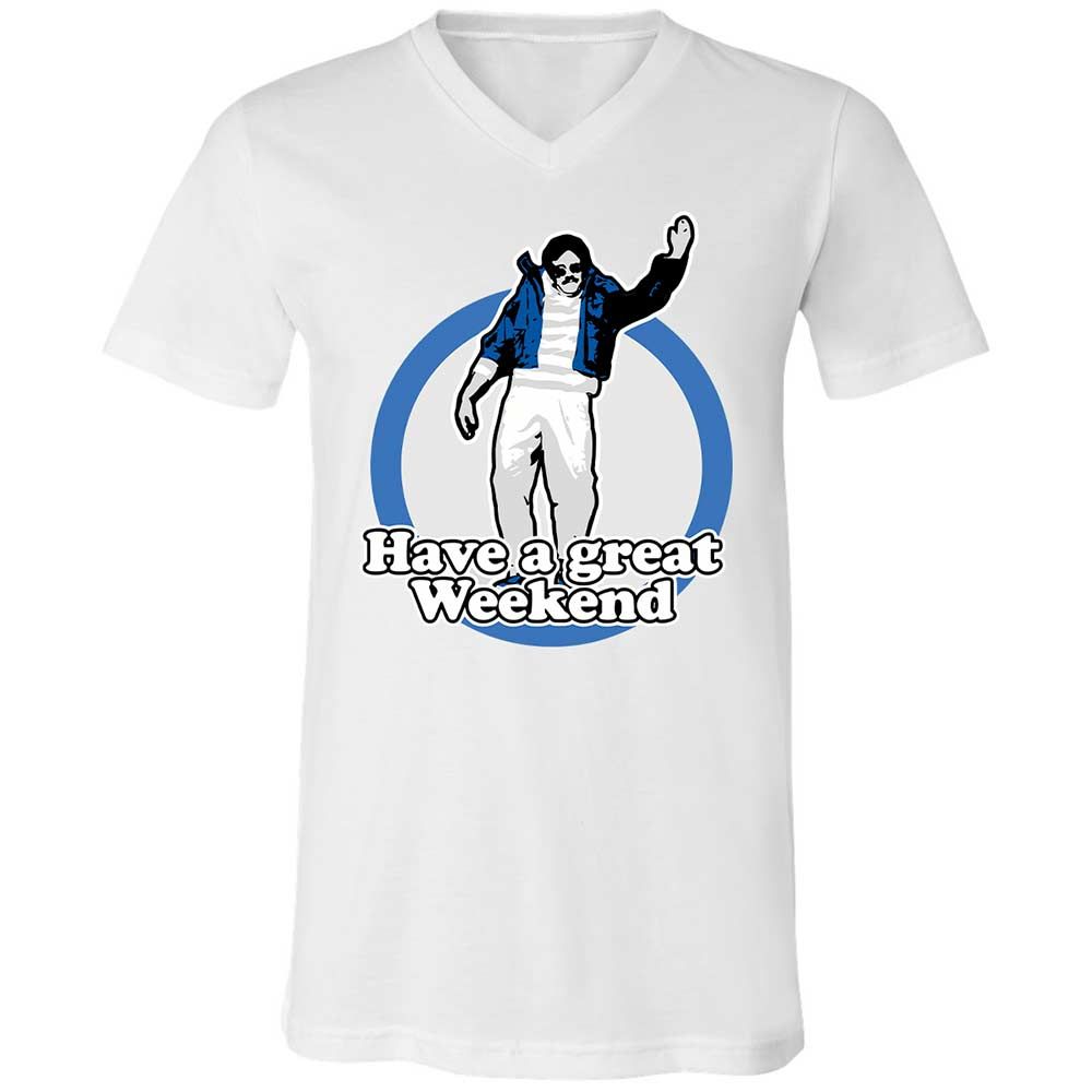 Unisex V-Neck T-Shirt - 2J579DL6 - White - 16