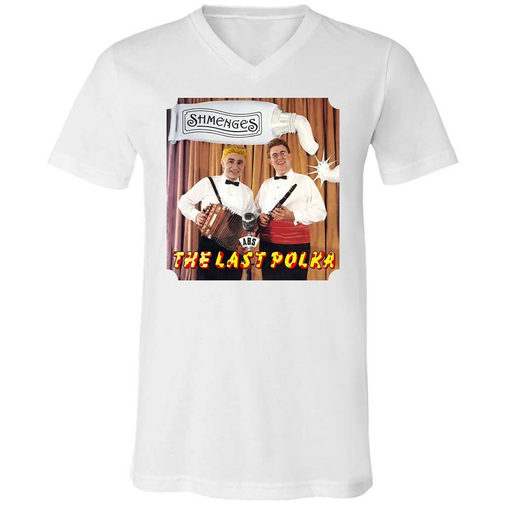 Unisex V-Neck T-Shirt - 4AV3ANL2 - White - 16