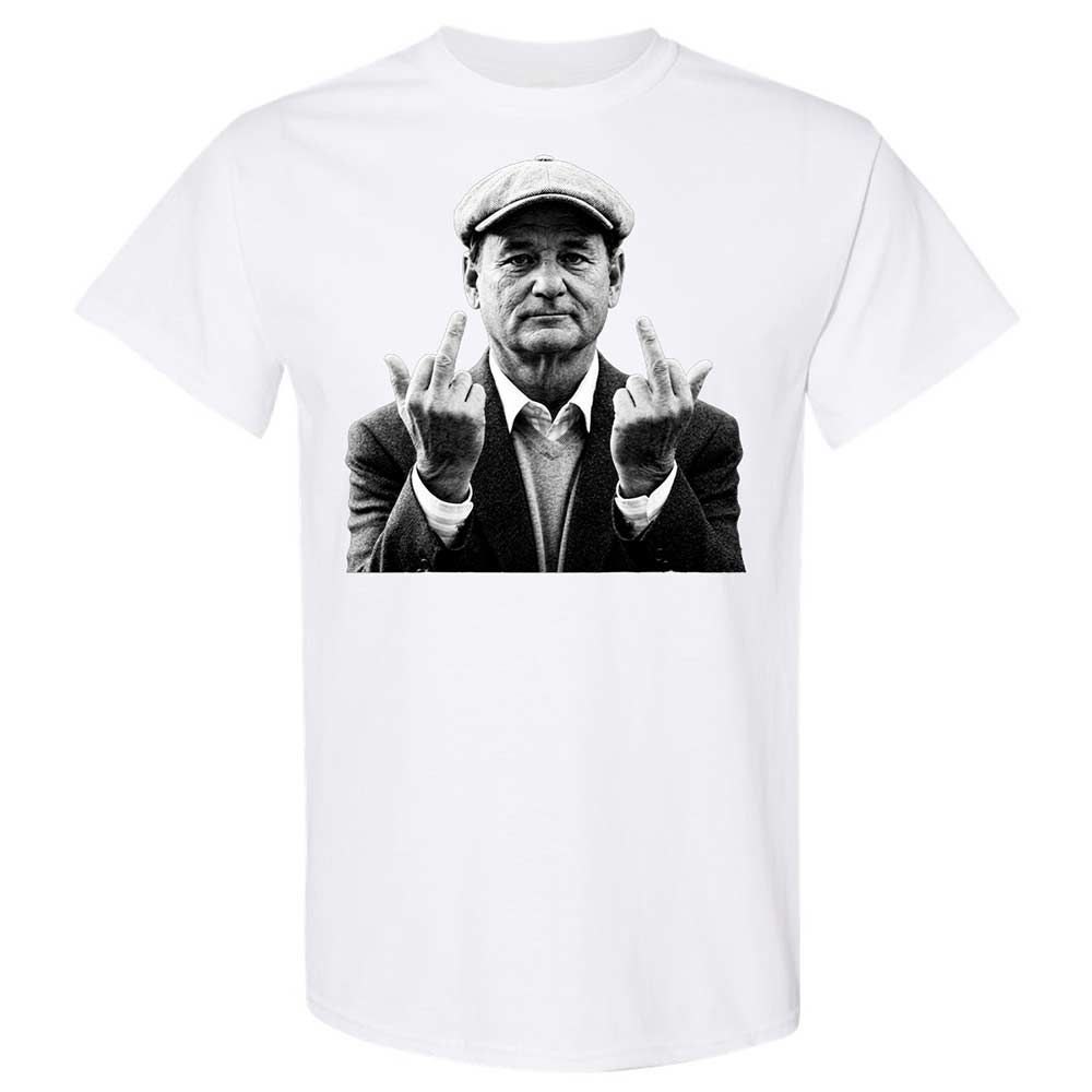 Bill Murray Middle Finger - White - 16