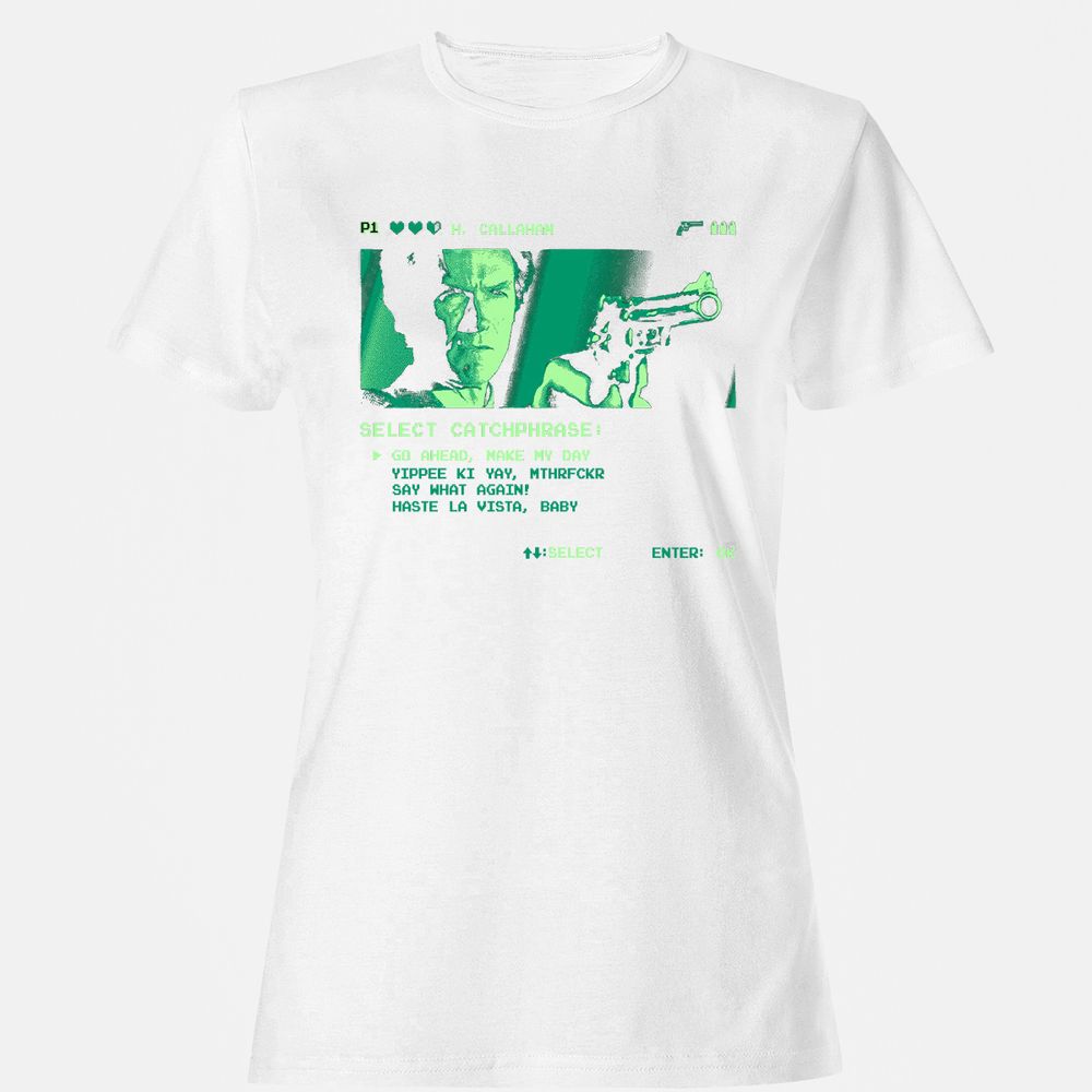 Women's T-Shirt - WYCQJH7H - White - 16