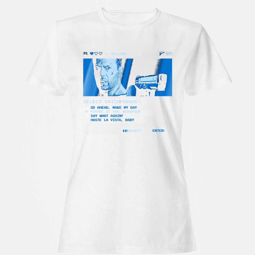 Women's T-Shirt - EDDGL1D3 - White - 16