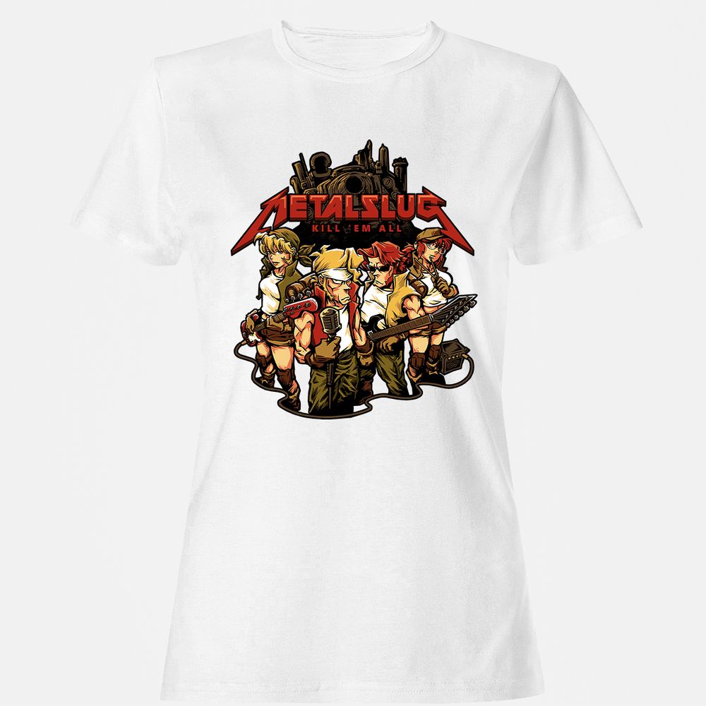 Women's T-Shirt - 6LNS31JZ - White - 16
