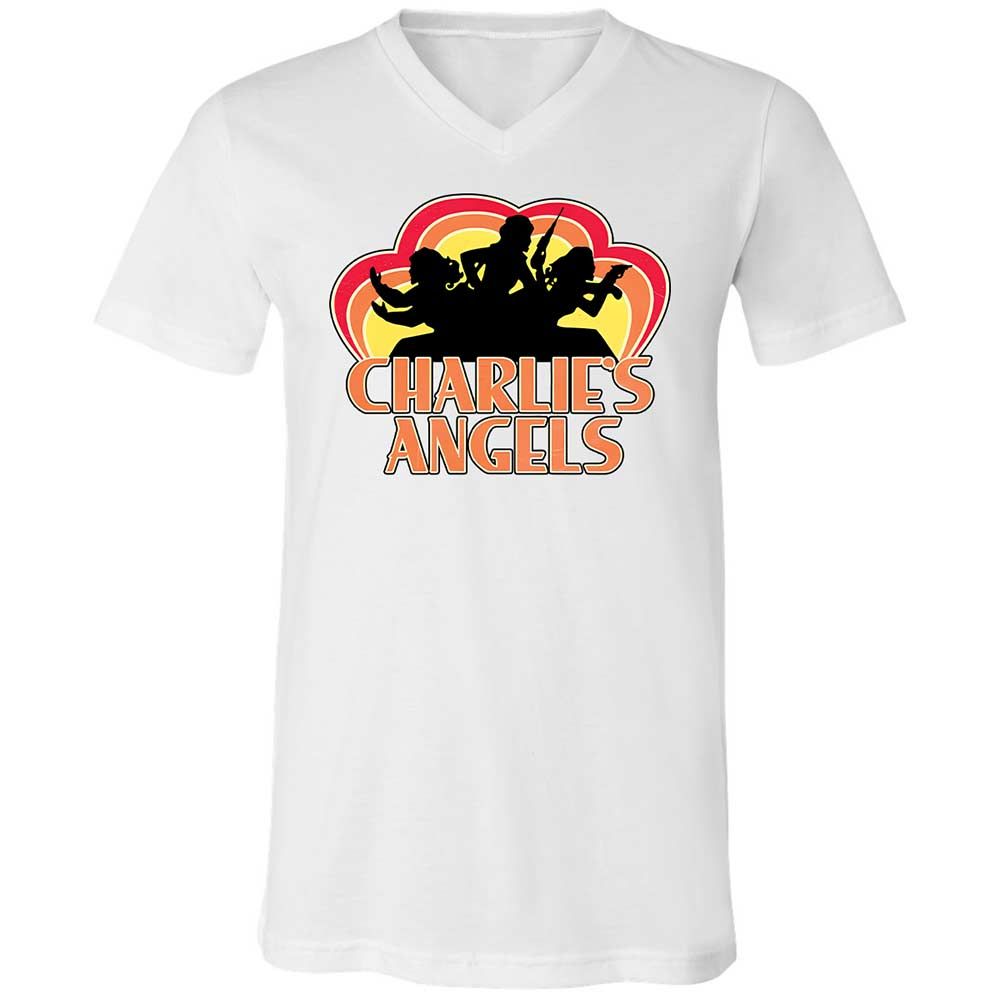 Unisex V-Neck T-Shirt - Z4CVRML5 - White - 16