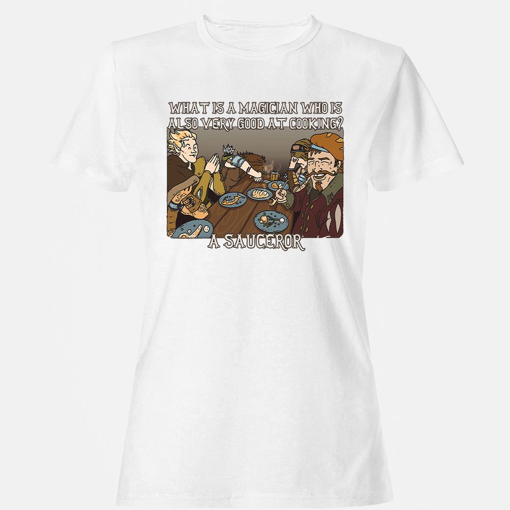 Women's T-Shirt - Q5VVEK9J - White - 16