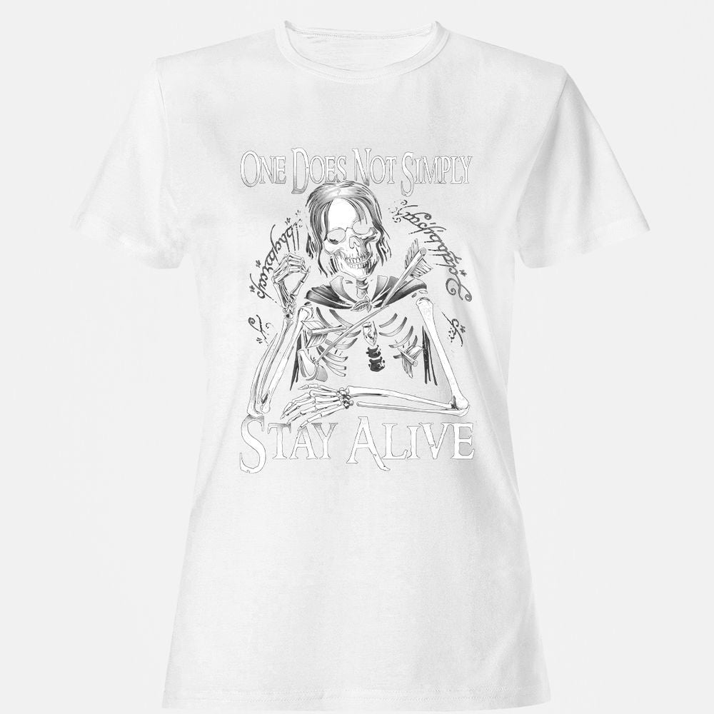 Women's T-Shirt - 6RQHEQR6 - White - 16