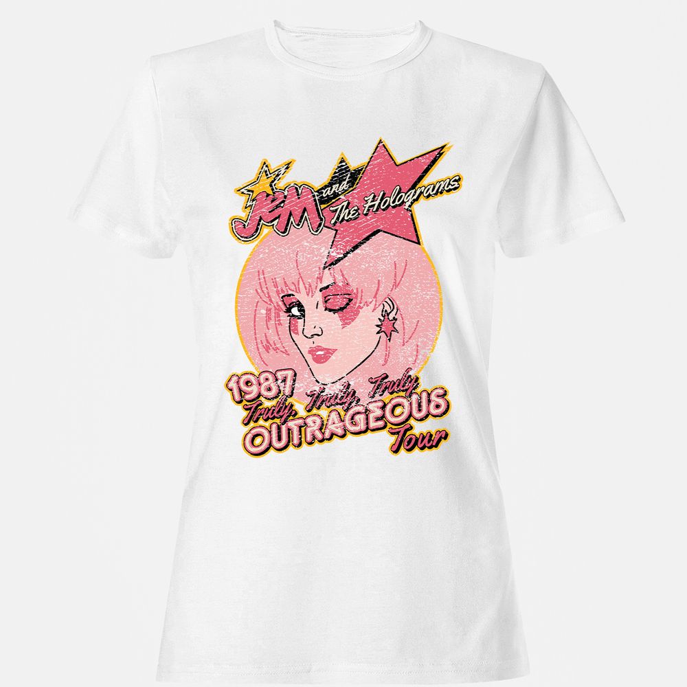 Women's T-Shirt - 3P8CNW6F - White - 16