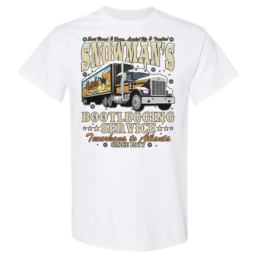 Snowman's Bootlegging Service - White - 16