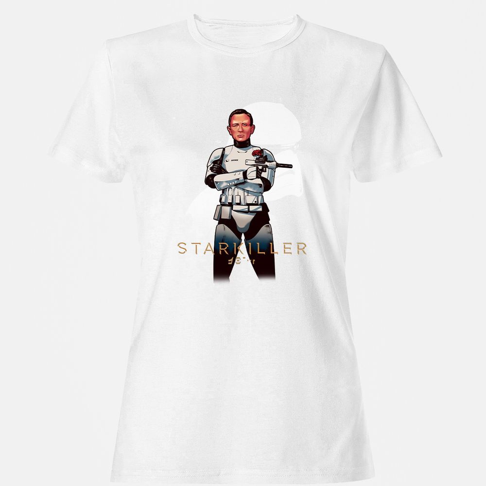 Women's T-Shirt - SWWJCA5J - White - 16