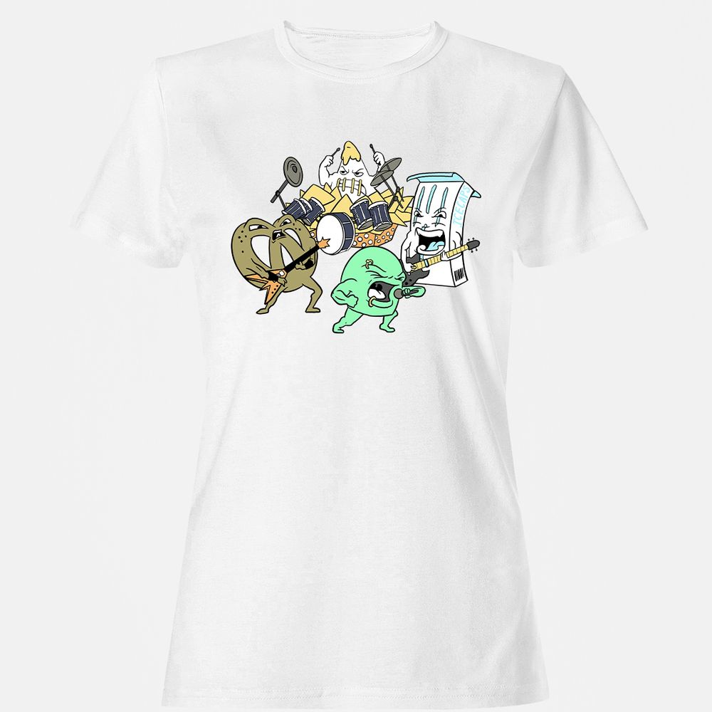 Women's T-Shirt - KS1H7KQY - White - 16