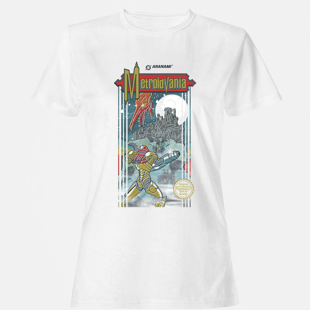 Women's T-Shirt - 9F36MRLN - White - 16