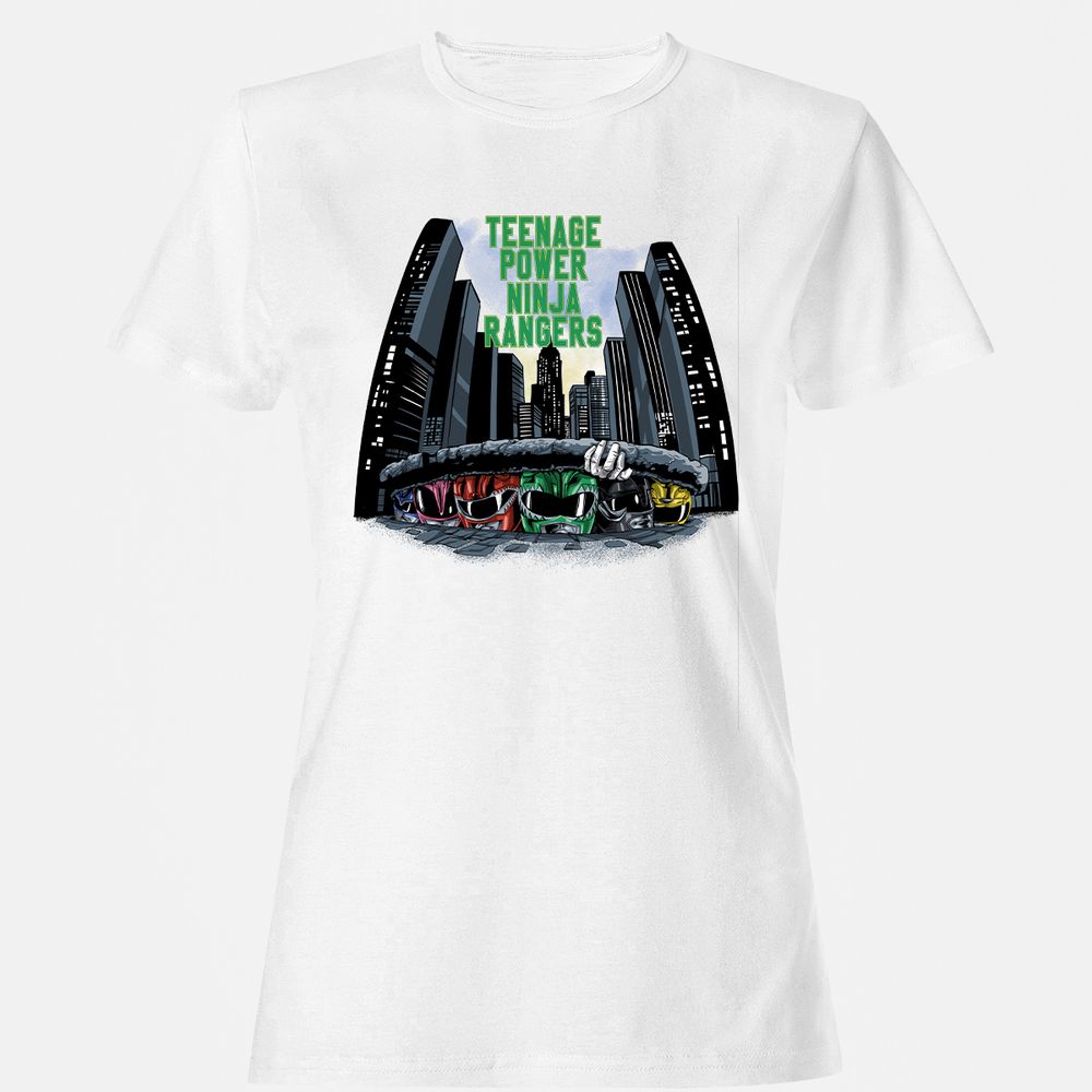 Women's T-Shirt - 3YFZJAGQ - White - 16