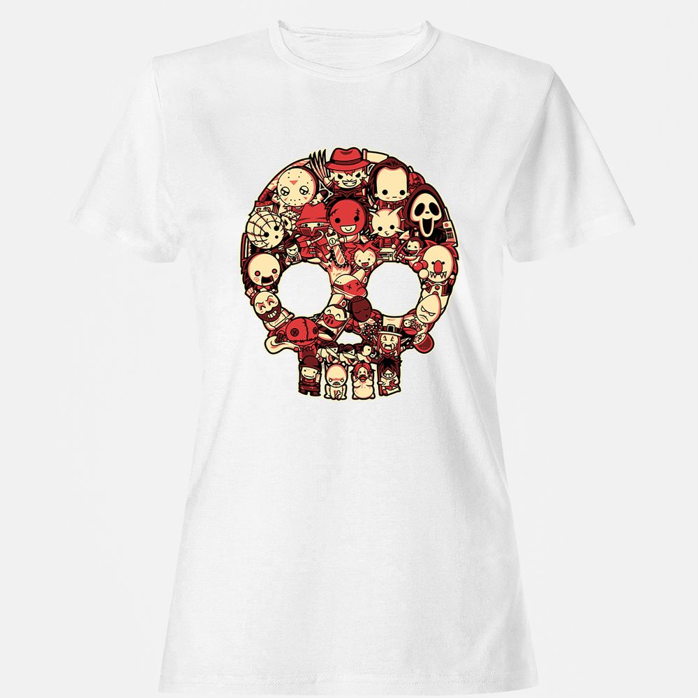 Women's T-Shirt - 7UXYZ83S - White - 16